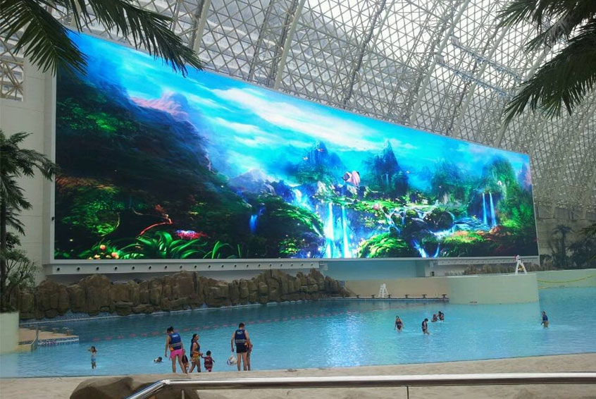 全彩封裝器件炫亮全球最大高清LED顯示屏